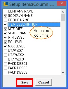 fmcg pack size column locks